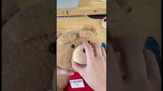 unbox Ted2-ted Action Plush Figure #TED2  #ted #popmart #ted2bear #teddy #teddybaear