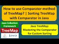 How to use Comparator method of TreeMap? | Sorting TreeMap with Comparator in Java