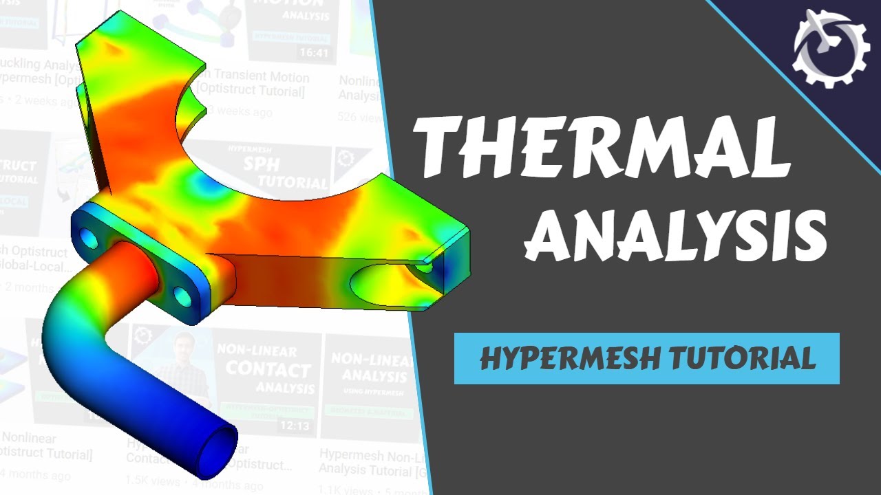 Thermal Analysis Using Hypermesh [Optistruct Tutorial] - YouTube