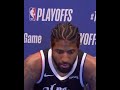 Paul George speaks on Clippers making it to their first ever West Conference Finals ¶ Terence Mann ~