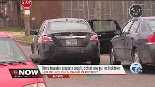 Home invasion suspects arrested after chase