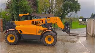 DIECI APOLLO 25.6 4WD TELEHANDLER * YEAR 2015 , 2610 HOURS * C/W PALLET TINES