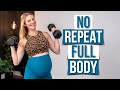 25-minute NO REPEAT Full Body Strength Training