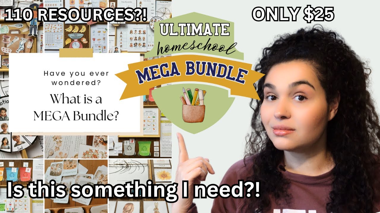 What Is A Homeschool Mega Bundle Do You Need It Youtube
