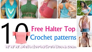 Get Hooked: 10 Fabulous \u0026 Free Halter Top Crochet Patterns!