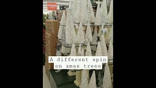 Cute miniature trees @ Hobby Lobby and is 50%off. #christmas #holiday #shopping #homedecor #shorts