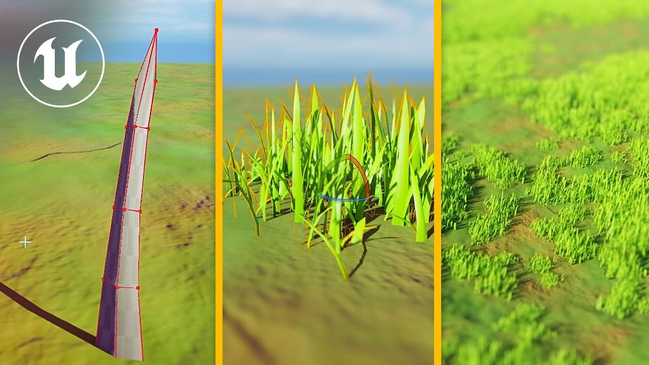 Easy Stylized Grass In Unreal Engine 5 Youtube