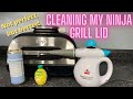 How I Clean my Ninja Foodi Lid & Screen w/ Lemon Juice, Dr Bronner's & Bissell Steamer!