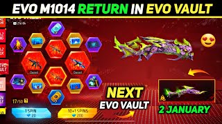 Evo M1014 Return In Next Evo Vault | Free Fire Next Evo Vault Kab Aayega | Koun Si Evo skin aayegi