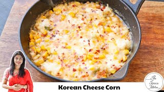 No Oven, Korean Cheese Corn in Desi Style | Cheesy Sweet Corn Recipe ~ The Terrace Kitchen