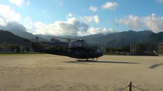 【陸上自衛隊】エンジン点火から離陸まで【UH-1J】