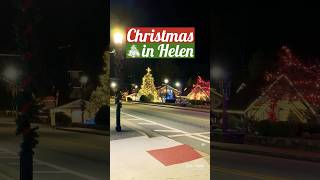 Best Christmas decorations in Helen, Georgia