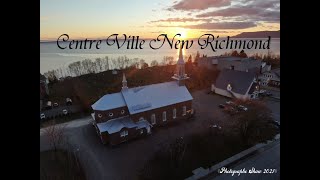 Couché Soleil Centre Ville New Richmond Sunset Gaspésie Quebec Canada 2021