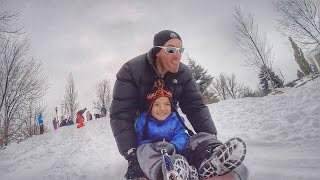 Sledding With Family, Friends, and GoPro