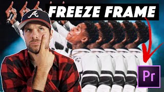 How To Create the FREEZE FRAME EFFECT | Premiere Pro Tutorial