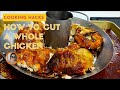 COOKING HACK: How to  ♦️ cut a Whole Chicken ♦️  #chefpachigallo #chickenmeals 🔴 #cookingclasses