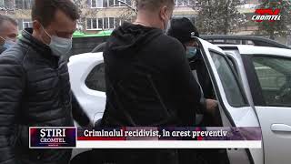 ȘTIRI CROMTEL TV - Criminalul recidivist, în arest preventiv