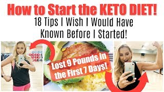 How to Start the Keto Diet: 18 Beginner Tips I Wish I Would Have Known! (The Ultimate Keto Guide)