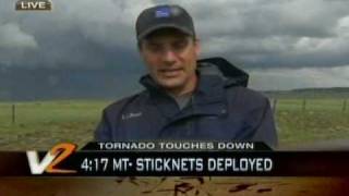 Part 8: TWC- Vortex2's First Tornado 6/5/09