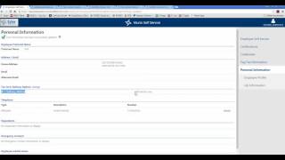 W2 Employee Self Service Enrollment