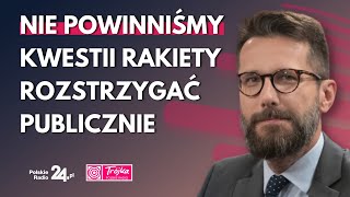 Rosyjska rakieta pod Bydgoszczą. Fogiel: pewien poziom dyskrecji jest wskazany