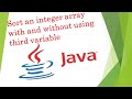 Java Basics for Beginners in 2022 - Sort an Integer Array #java #programming #javaprogramming