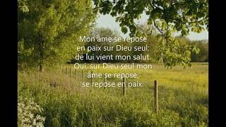 Mon âme se repose en paix #563 Common Praise 1998 IN GOD ALONE Taizé Community Jacques Berthier