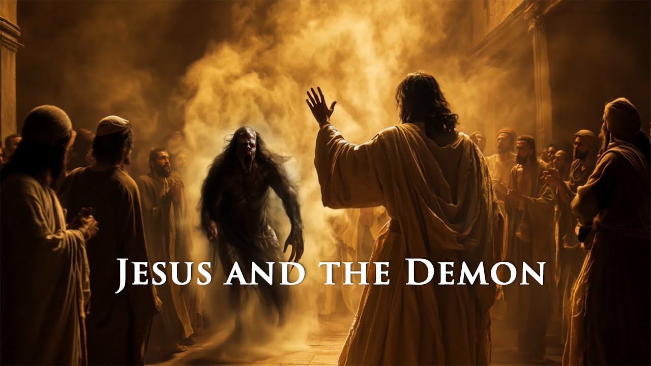 Jesus Silences The Unclean Spirit Divine Power Demonstrated Animated