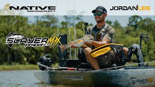 Jordan Lee Fishing for Redfish - Native Watercraft Slayer Max