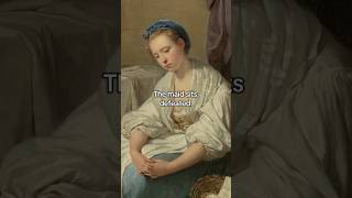 A painting with hidden symbolism. Broken eggs by Greuze #history #art