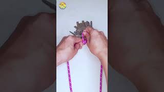 How to tie knots rope diy at home #diy #viral #shorts ep1680