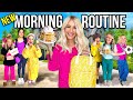 *NEW* SCHOOL MORNiNG ROUTiNE w/10 KiDS! 🎒