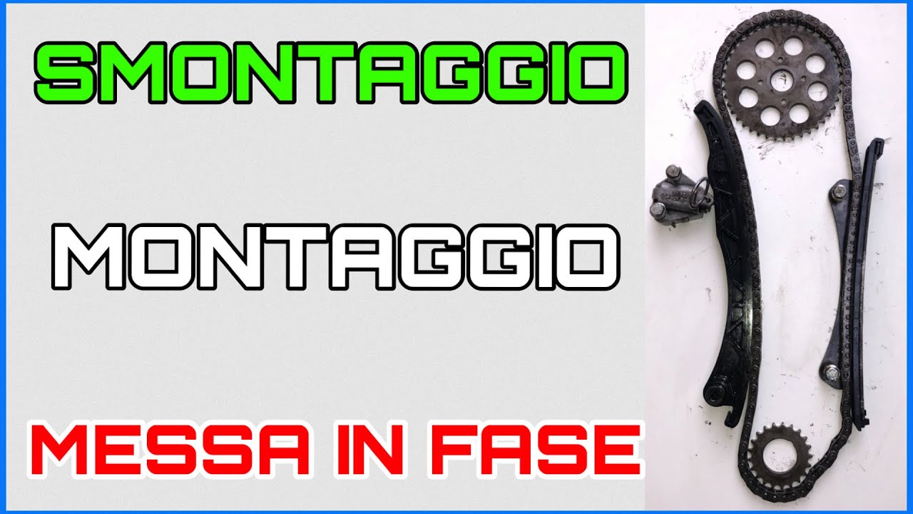 CATENA DISTRIBUZIONE 1.3 - Smontaggio + Montaggio + Messa In Fase - FAI ...