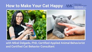 How to Make Your Cat Happy with Dr. Mikel Delgado