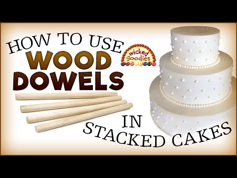 Wood Dowels As Cake Supports Youtube