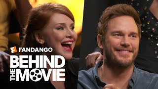 Chris Pratt And Bryce Dallas Howard On How Surreal It Was Working With Original Jurassic Park Cast