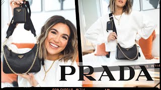 PRADA RE-EDITION 2005 SAFFIANO LEATHER BAG UNBOXING \u0026 REVIEW! | 2020