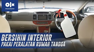 Tahukah Kamu? Ini Cara Bersihkan Interior Mobil Dengan Peralatan Rumah Tangga