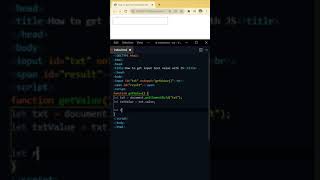 Javascript, how to get input text value while typing