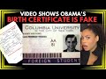 What is Going On With Barack Obama's Birth Certificate? This is SCARY