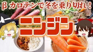 【ゆっくり解説】乾燥から体を守ろう！ニンジンの栄養について解説！