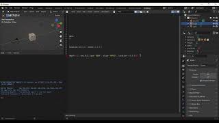 Blender Python Scripting | How to make a BOOLEAN shape