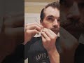 Mustache wax training