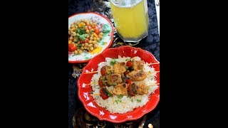 Iftaar Special  - Sheesh Tawook Recipe | Shish Taouk | Ramadan Iftaar Platter | Middle Eastern