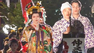 酒田花魁道中　宵祭り　酒田まつり2019　C0025