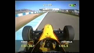 Giancarlo Fisichella F1 Onboard Jerez FP2 1997