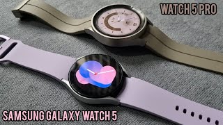 SAMSUNG GALAXY WATCH 5 & WATCH 5 PRO / FIRST UNBOXING