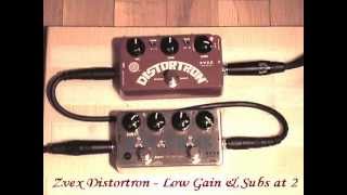 Zvex Distortron versus Zvex Box of Rock with a Fender Blues Jr. and Fender Stratocaster