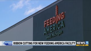 Ribbon cutting for new Feeding America facility