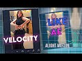 velocity tutorial in alight motion like ae |velocity effect|alight motion